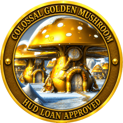 Colossal Golden Mushroom: A Marvel of Genetic Engineering