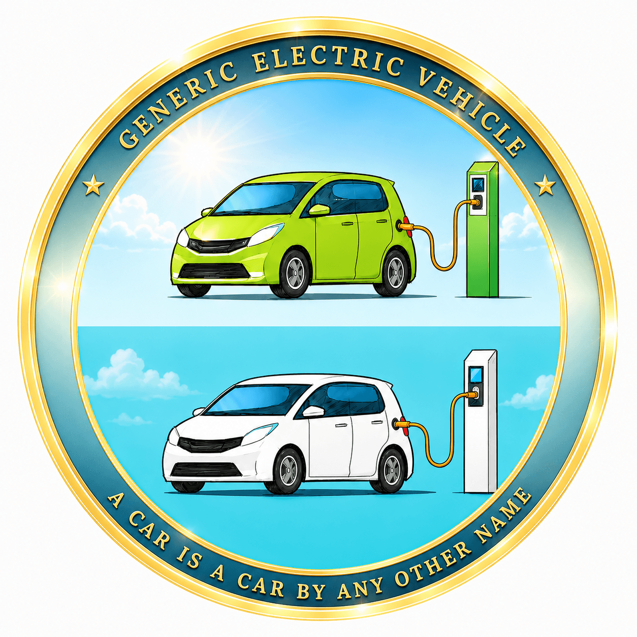 Generic Electric Vehicle Centiki Factory One of Ten EAR001