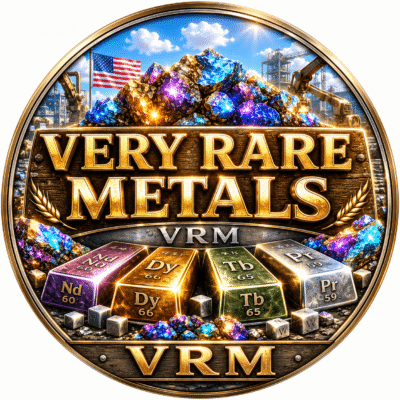 Very Rare Metals are Very Rarely Found VRM FIR004