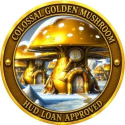 Colossal Golden Mushroom
