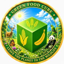 Green Food Cube
